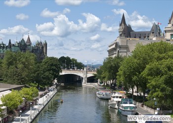 Canadian Parliament & Fairmont Chateau Laurier hotel, Ottawa