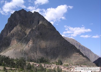 Inca Monuments, Pisac Peaks, Peru